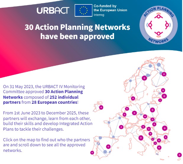 The <a href="/URBACT/">URBACT</a> IV results for the 30 new Action Planning Networks (APN's) are here! 🎉
We welcome 21 entries from Greek cities &amp; 2 entries from Cypriot cities. 
We can't wait to start working with you!
See the results 👉 bit.ly/3IRHKF8
#UrbactGr_Cy #URBACTGRTrends