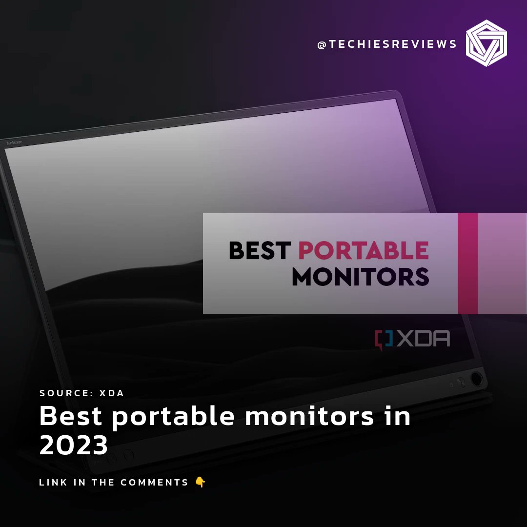📱👨💻🎮 Looking to enhance productivity and gaming on the go? Check out these top portable monitors from XDA! 💻💪 #portablemonitors #productivity #gaming

What are your favorite ways to boost efficiency while traveling or working remotely? Let's chat! 🤔💬