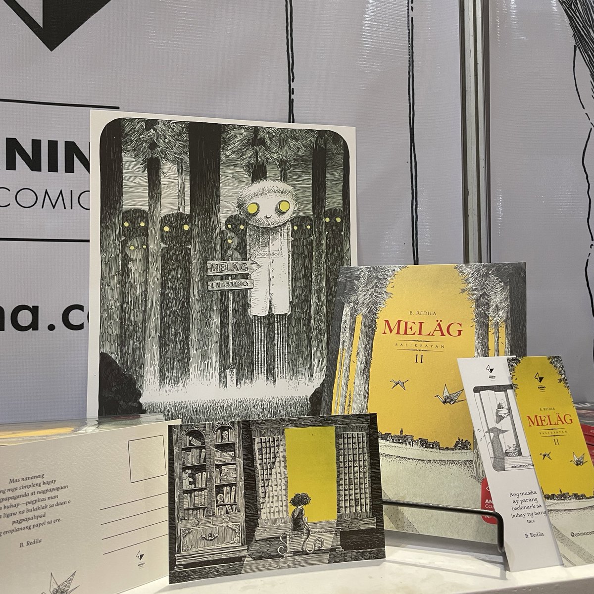 AninoComics's tweet photo. Nagbalikbayan na sa Philippine Book Festival 2023
ang Melag II ni @BongRedila 🕊️

Tara na sa World Trade Center, Komiks Area, Booth G15 ngayong June 2-4! https://t.co/obMlDnBkBP