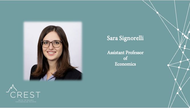CREST (UMR 9194) (@crestumr) on Twitter photo 🎉 Exciting News! 🎉
@SaraSgnr has recently joined CREST and <a href="/Polytechnique/">École polytechnique</a> as Assistant Professor of Economics. We are thrilled to have her as part of our team!
Fields of Research:
Labor Economics, Public Economics, Technological Change, Migration
#NewHire #WelcomeToTheTeam 🎉 Exciting News! 🎉
@SaraSgnr has recently joined CREST and <a href="/Polytechnique/">École polytechnique</a> as Assistant Professor of Economics. We are thrilled to have her as part of our team!
Fields of Research:
Labor Economics, Public Economics, Technological Change, Migration
#NewHire #WelcomeToTheTeam