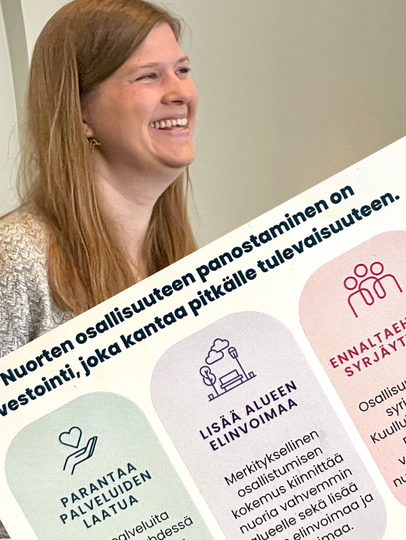 Onko nuoret oikeasti otettu sisään hyvinvointialueiden päätöksentekoon? Kovasti sitä ainakin yritetään, ja vielä enemmän nyt, kun loistava @EllaRouhe sparrasi hva-hallitusten puheenjohtajia Turussa. Onneksi on <a href="/NuortenAkatemia/">Nuorten Akatemia</a>. Kiitos, <a href="/Varha/">varha</a> ja Sanna <a href="/Vauranoja/">Sanna Vauranoja</a>!