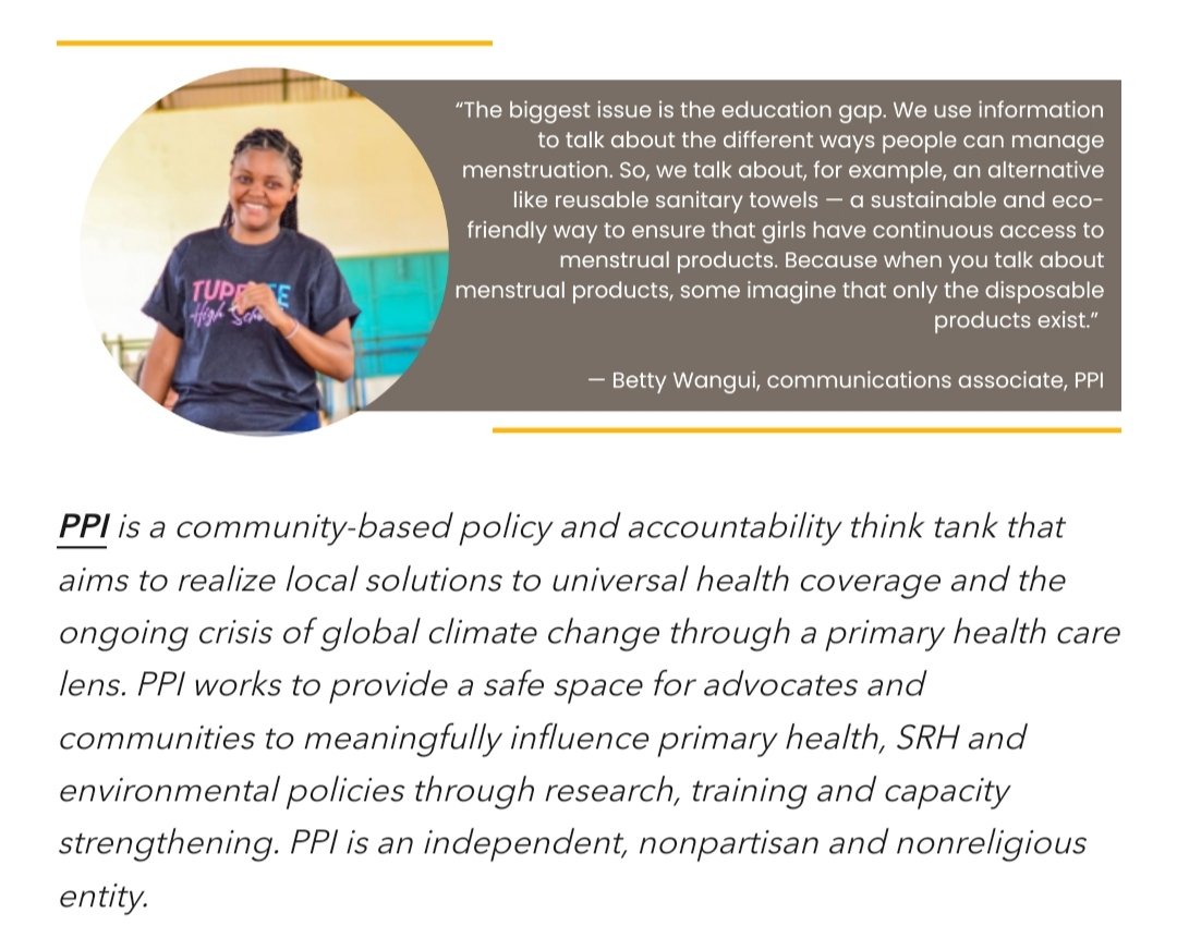 A necessary step towards fostering #genderequality, dismantling #stereotypes & creating a more #inclusive and supportive society for everyone. Let's continue to challenge societal norms, educate ourselves and others &work towards ending period stigma.
#MenstrualEquity