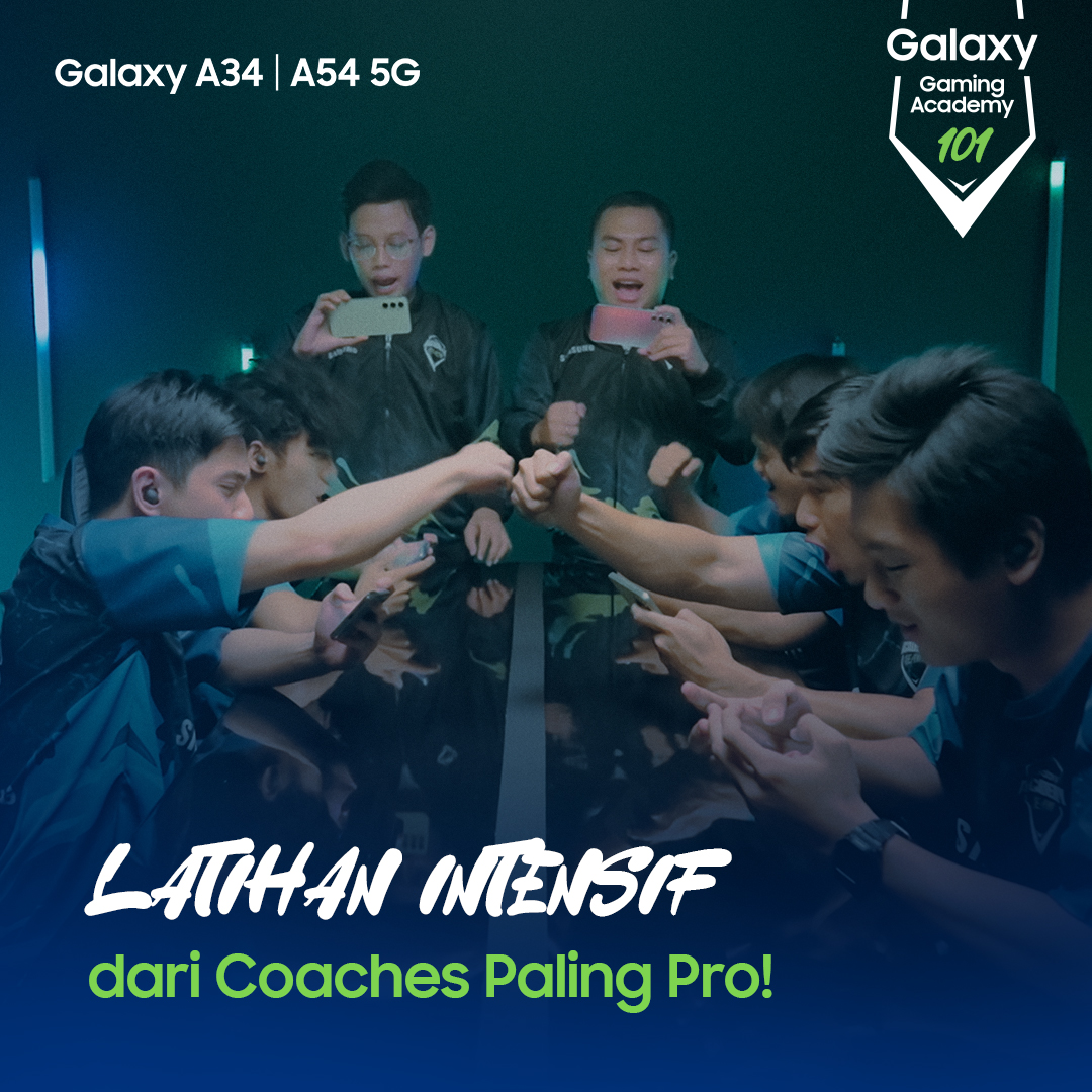 samsungID's tweet image. The best place to get everything about becoming a pro player. Bring your "A" Game with #GalaxyGamingAcademy and get all your chances to be a REAL PRO 🔥

Register here spr.ly/BringYourAGame &amp;amp; reply with "AWESOME GAMING" if you want to become the #GalaxyGamingTeam!