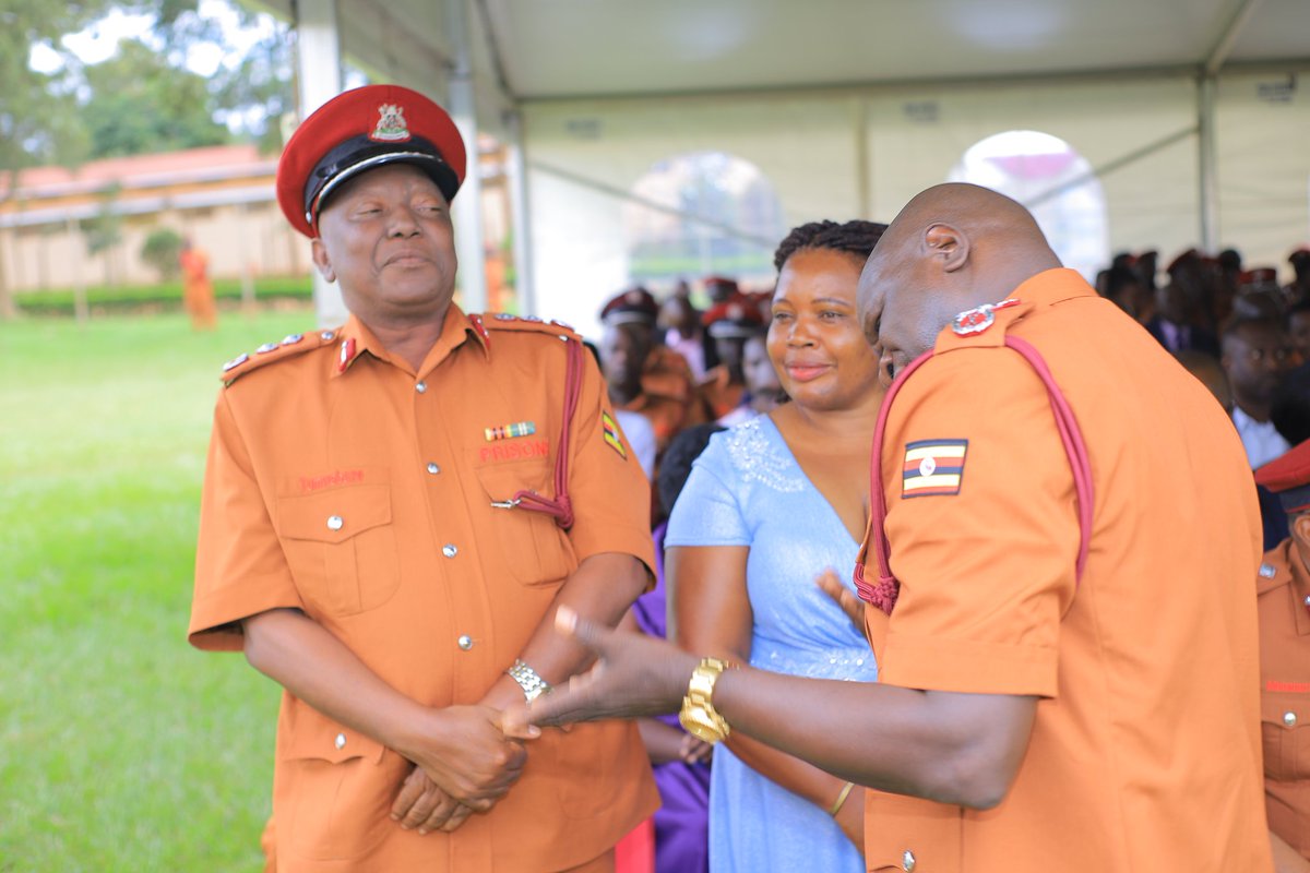 UgandaPrisons's tweet photo. The Deputy Commissioner General of Prisons, Mr. Samuel Akena arrives at the Pipping Ceremony of newly appointed and promoted Senior officers of Uganda Prisons Service in Luzira.
He congratulates them upon the milestone achieved.
#UPSUpdates https://t.co/9uGAkqFu3Y