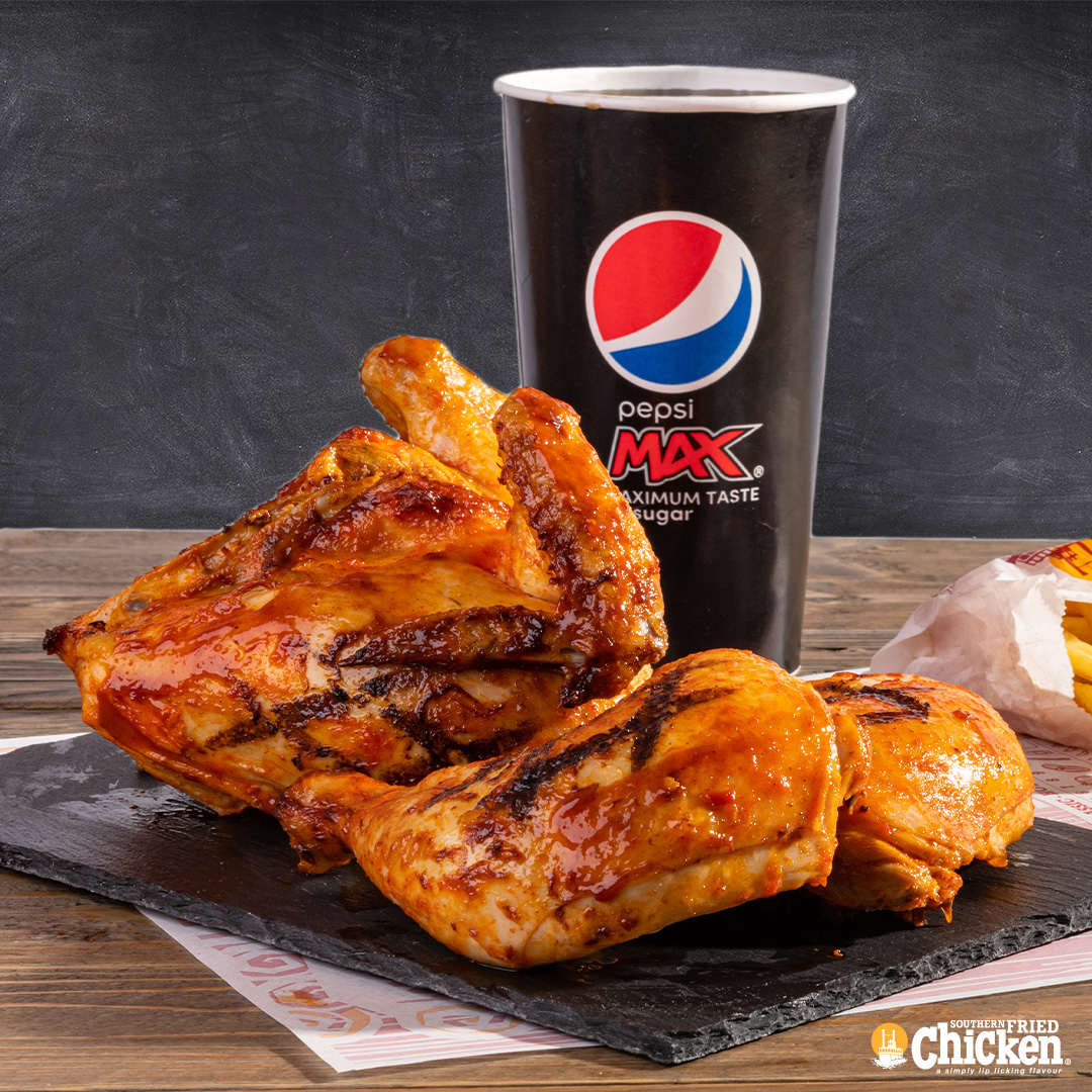 sfcexpress's tweet image. Today's meal of choice ... a Whole Piri Piri Chicken!