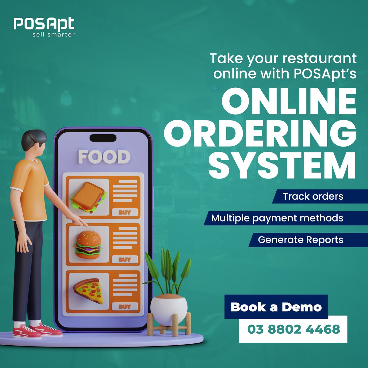 posapt_au's tweet photo. Take your restaurant online with POSApt's Online Ordering System! 🤩
Implement an Online Ordering System and increase your sales instantly! 😍
Book a Demo 👉 https://t.co/DP56fTLTMB
Call for Enquiry 📞 +03 8802 4468
#restaurant #posapt #onlineorderingsystem #pos https://t.co/ni40llHPAm