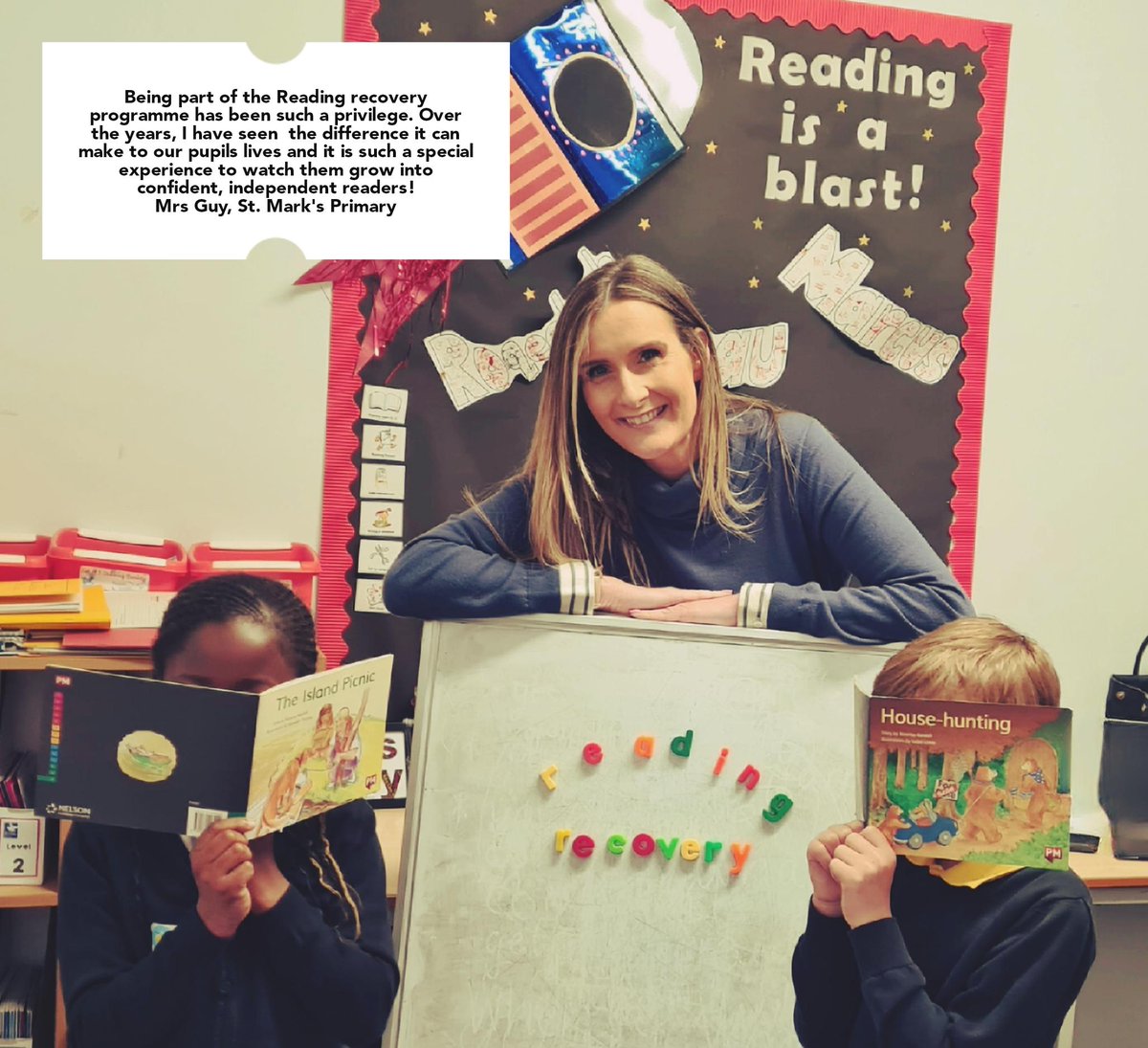 We kick off the celebrations this week with the wonderful Mrs Guy <a href="/StMarksPrimary1/">St. Mark's Primary</a>  As one of the first teachers trained in ERC, she reflects on her #ReadingRecovery journey so far and the impact this has had on the many children she has worked with. #ChangingLives @ILC_RREurope