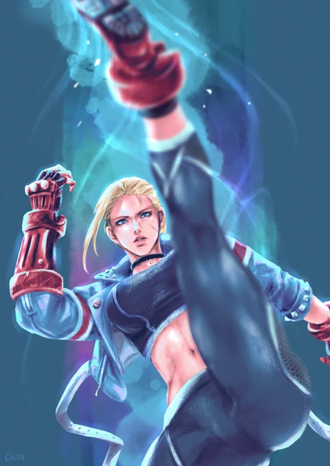 ストリートファイター6のキャミィ描きました #StreetFighter6 #イラスト