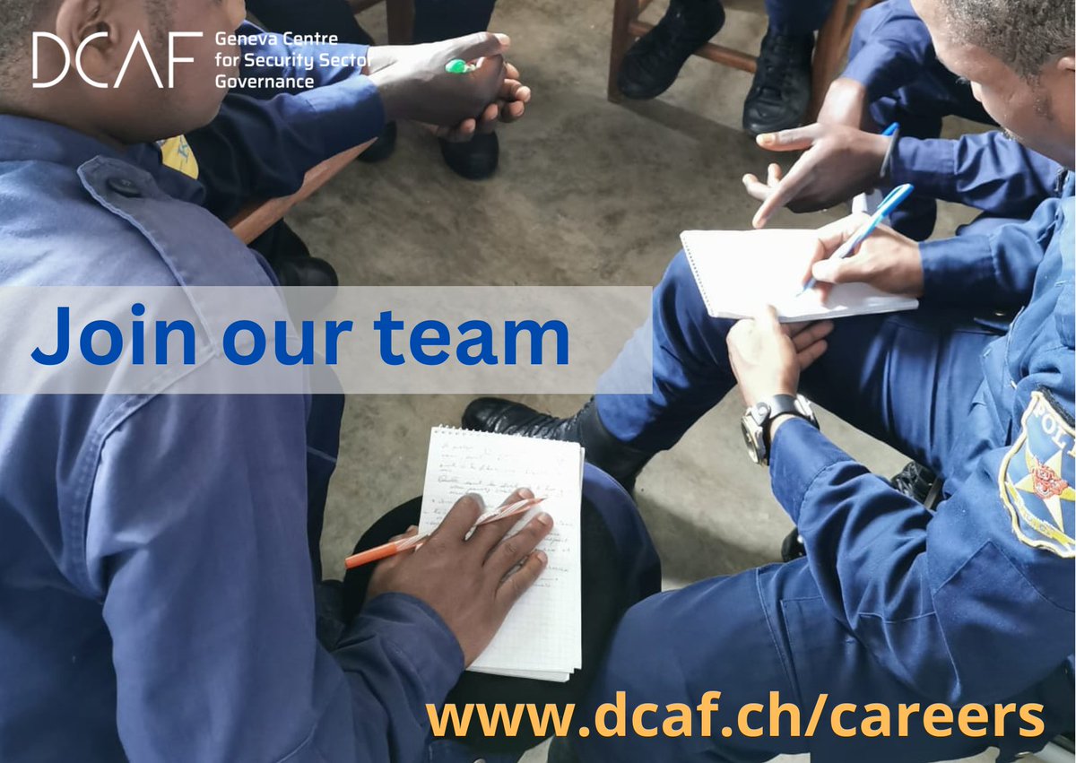 DCAF_Geneva's tweet photo. #HIRINGNOW for a ✳️paid ✳️#internship position with our Security Unit. Help keep our teams in Geneva and 14 field offices safe and sound and learn the ropes of doing security for an organization that works around the world. 
📅 Deadline 30 July 

https://t.co/53hBoRyNZ3
#intern https://t.co/YPJTz9TW8l