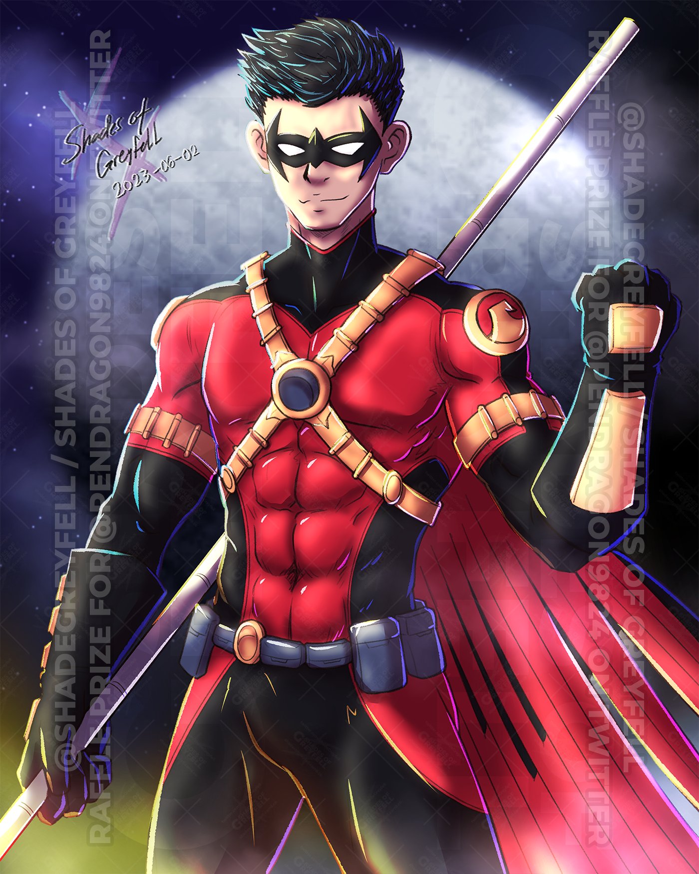 young justice robin wallpaper