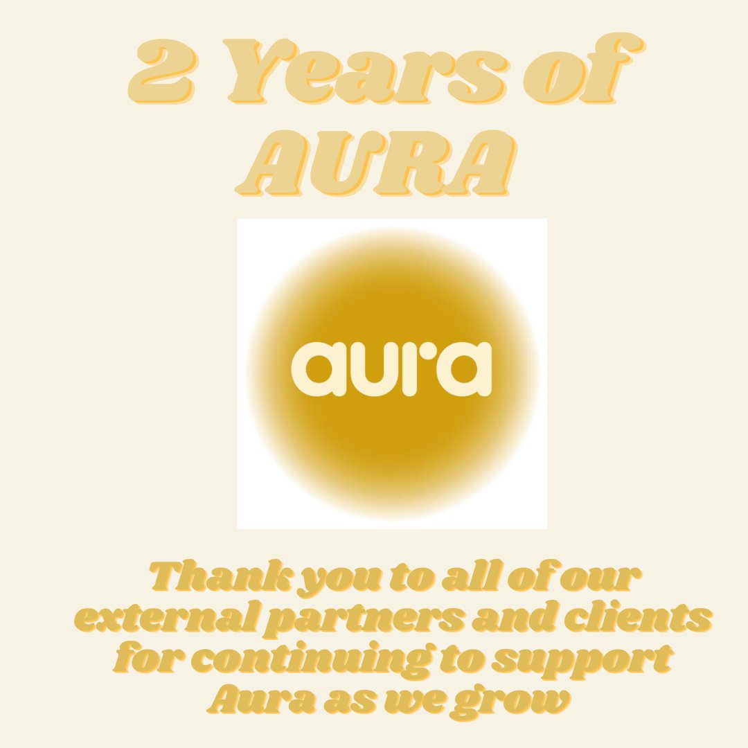 Happy birthday to AURA 🧡💛