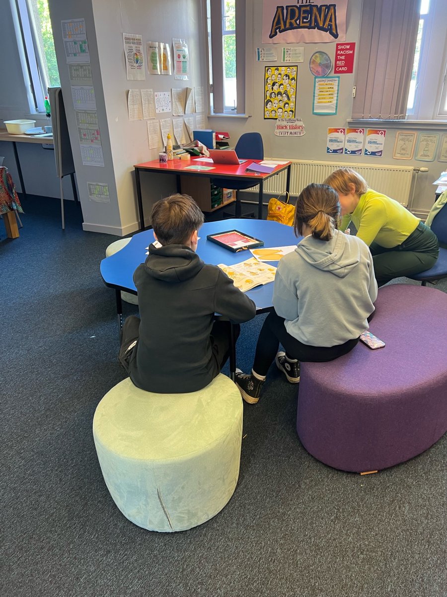 There's a strong focus on teamwork today, with our students nominating a Project Manager to guide them through the creation of an origami octopus. The origami is surprisingly complex and Mx Prior's 'help' is... questionable!