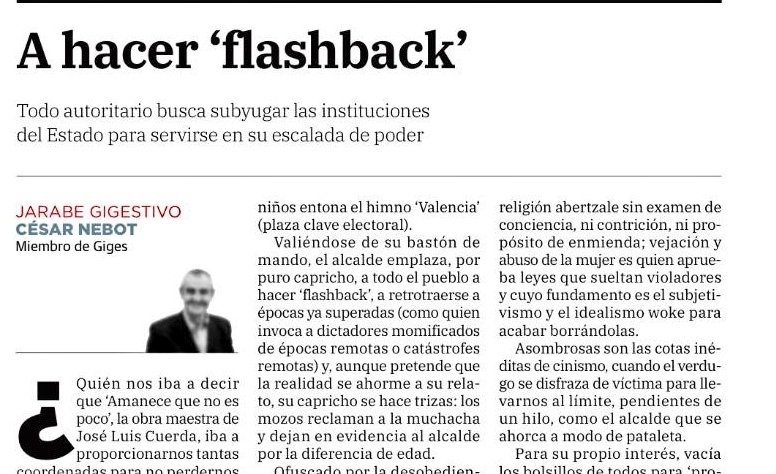 Ante el maremágnum político, la mítica película 'Amanece que no es poco' ofrece claves que nos ayudan a interpretar lo qué está sucediendo. ¿Quién nos iba a decir que el maestro Cuerda acertaría tanto hace tantos años? Así que ¡ale!,'A hacer 'flashback'' laverdad.es/opinion/cesar-…