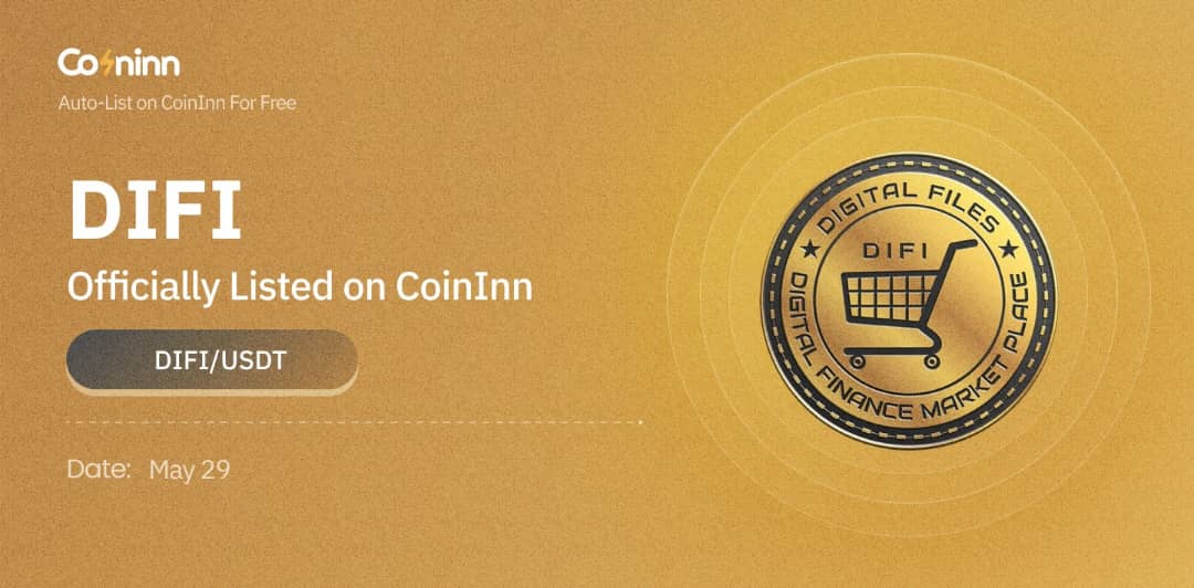 Charts: dexscreener.com/ethereum/0x7e2…

Token is listed in so many exchange 💱 like 
Pancakeswap
@bitcoinlfgo 
@Uniswap 
@BitMartExchange 

Listed in 
Coingecko 
Coinmarketcap
@CoinTigerEX 
@Indoex_LTD
@coin_inn 
Details: cointiger.com/en-us/#/suppor…
coingecko.com/en/coins/digit…

#DIFI
