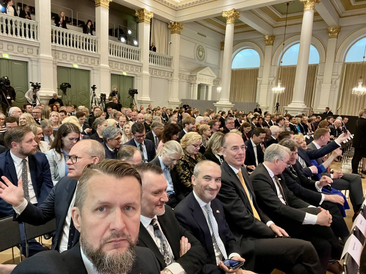 RT @sakkov: Full house at Helsinki city hall waiting for a speech by @SecBlinken https://t.co/pALVcGVXhh