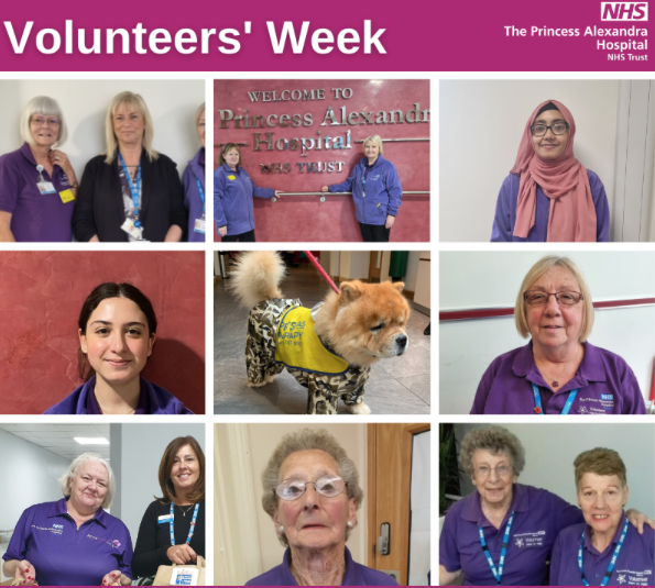 yourharlow's tweet photo. Princess Alexandra Hospital marks Volunteers’ Week by thanking its volunteers

https://t.co/uY5LU24MmA https://t.co/WWWIdRCZCV
