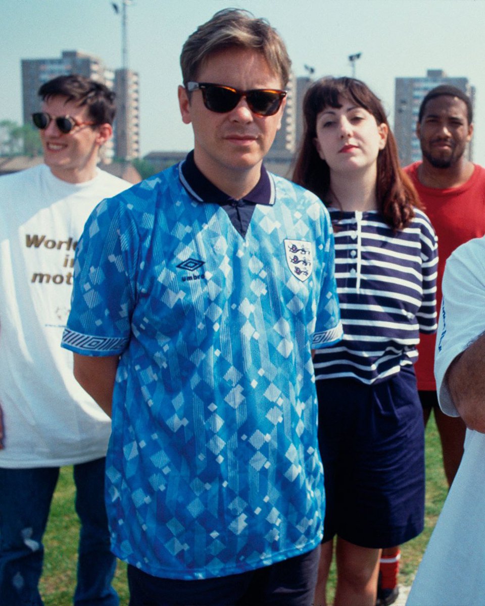 The only time @sebdwhite will be allowed to talk about Bernard Sumner, New Order, World in Motion, and the greatest England kit collar there ever was. It's Reminding You Why You Love Football. Listen here: mundialmag.co/podcast