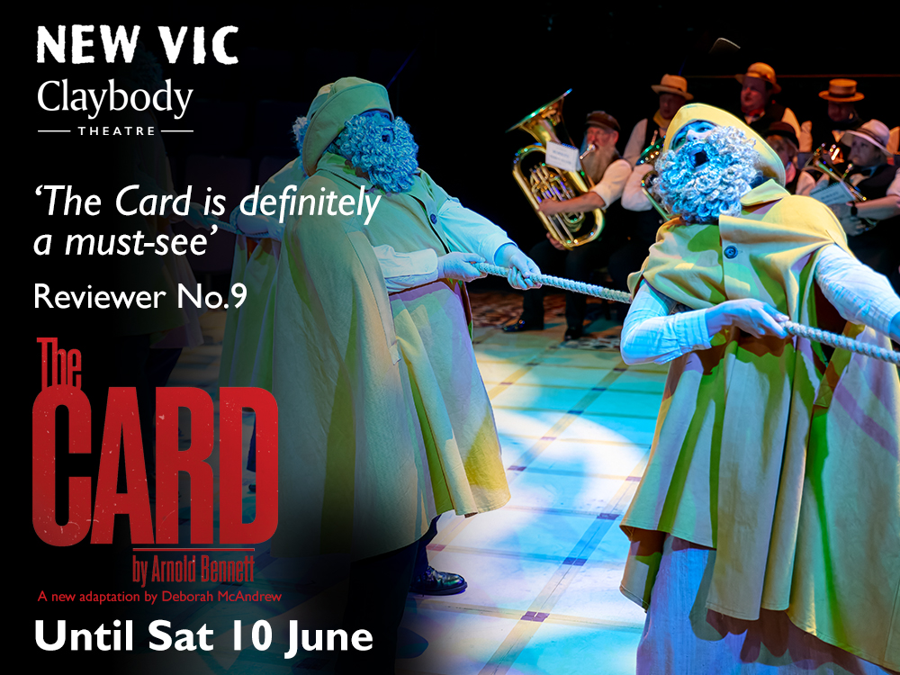 We've been a bit quiet this week...but our audiences haven't! We've been hearing belly-laughs from everyone who has been to see #TheCard. There's just one week left of performances - don't miss it! newvictheatre.org.uk/productions/th…