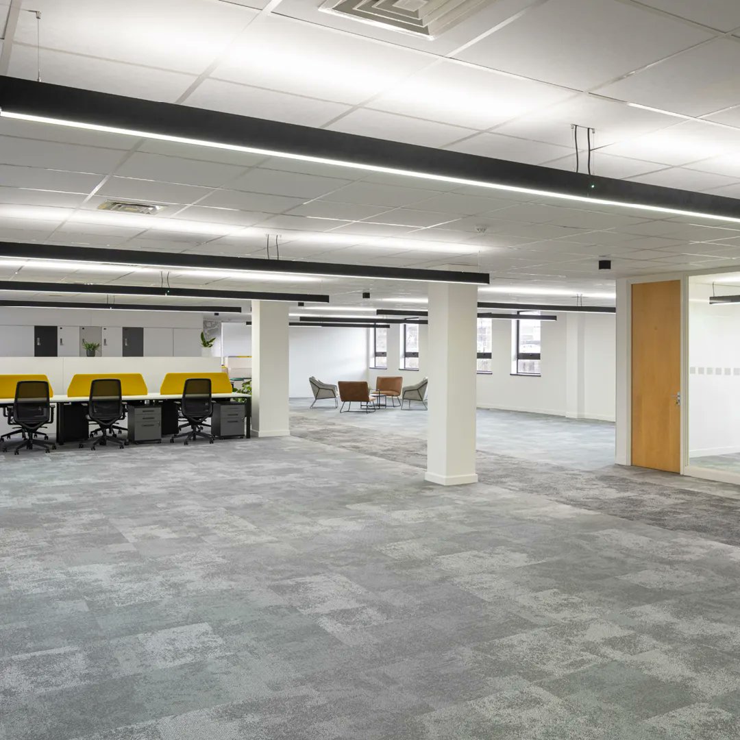EganReid's tweet photo. Our Highbank House project for @Orbit_UK was no mean feat. Our Cat A+ refurbishment of the third floor meant overhauling and replacing every aspect of the 4,500 sq. ft. #Stockport space. Here's what it looked like before and during the transformation: https://t.co/xznCy7htoA https://t.co/CDmSOcYRrV