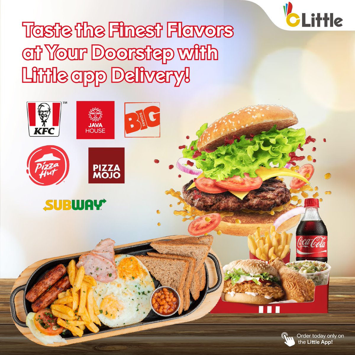 LittleAppKenya's tweet photo. ππ Craving something extraordinary? Look no further! Little App Delivery is here to bring you the absolute best food merchants right to your doorstep. Prepare to indulge in a culinary adventure like no other! π½οΈπ. Download the App today
#delivery #Foodies #LittleAppDelivery https://t.co/jOIIAPsVVi