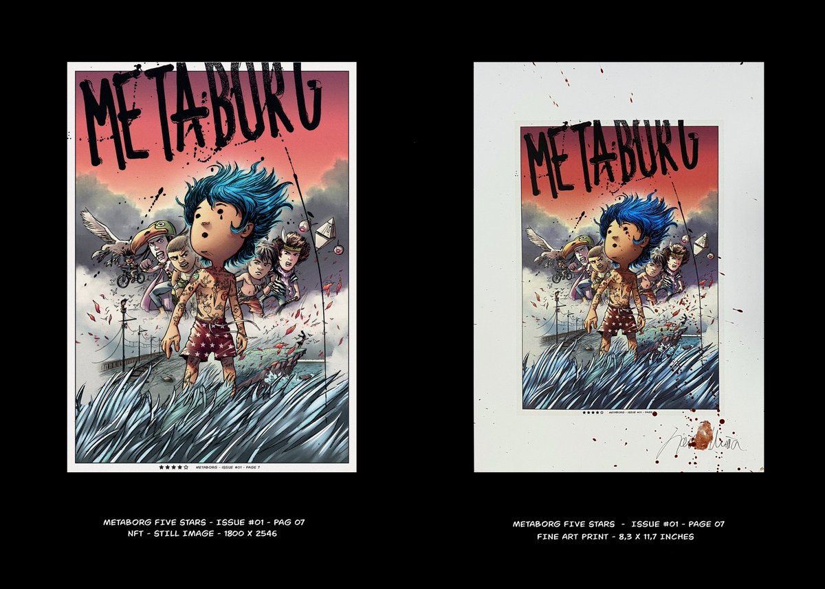 On Monday, June 5 📢
You can convert your NFT Manga page into an Art print. 🔥