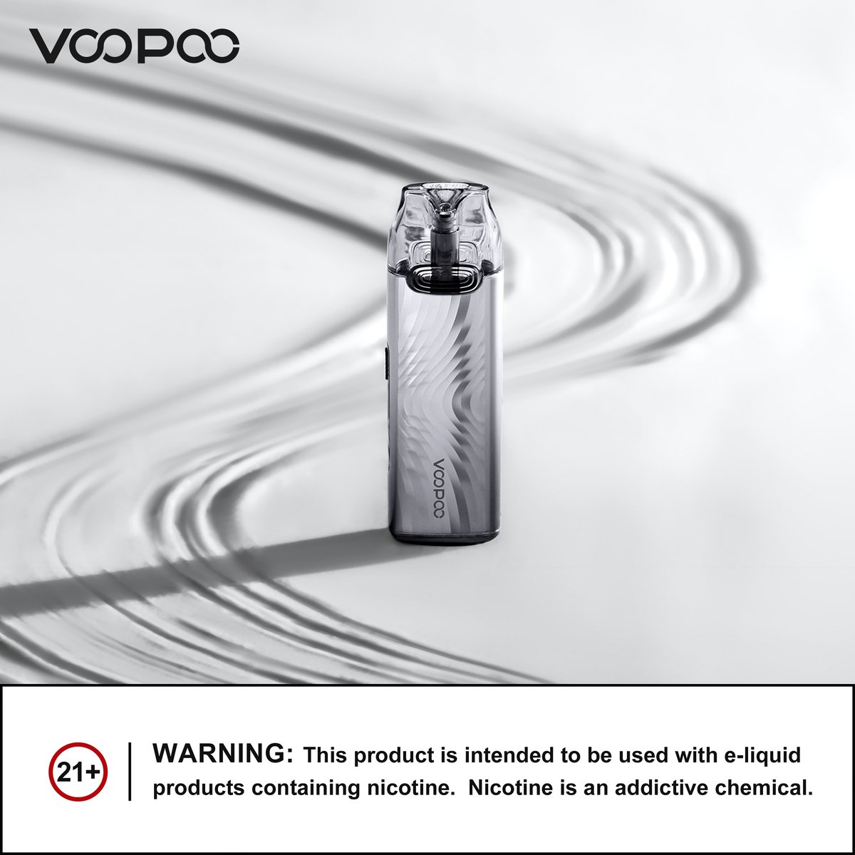 VOOPOO_OFFICIAL's tweet photo. Different rhythmic lines, same elegance! V.THRU Pro's new color glacier silver is coming, can’t wait to try it.

#voopoo #newcolor #voopoovthrupro #vthrupro #vapeLife #vapeCommunity https://t.co/4OnuVOcN0C