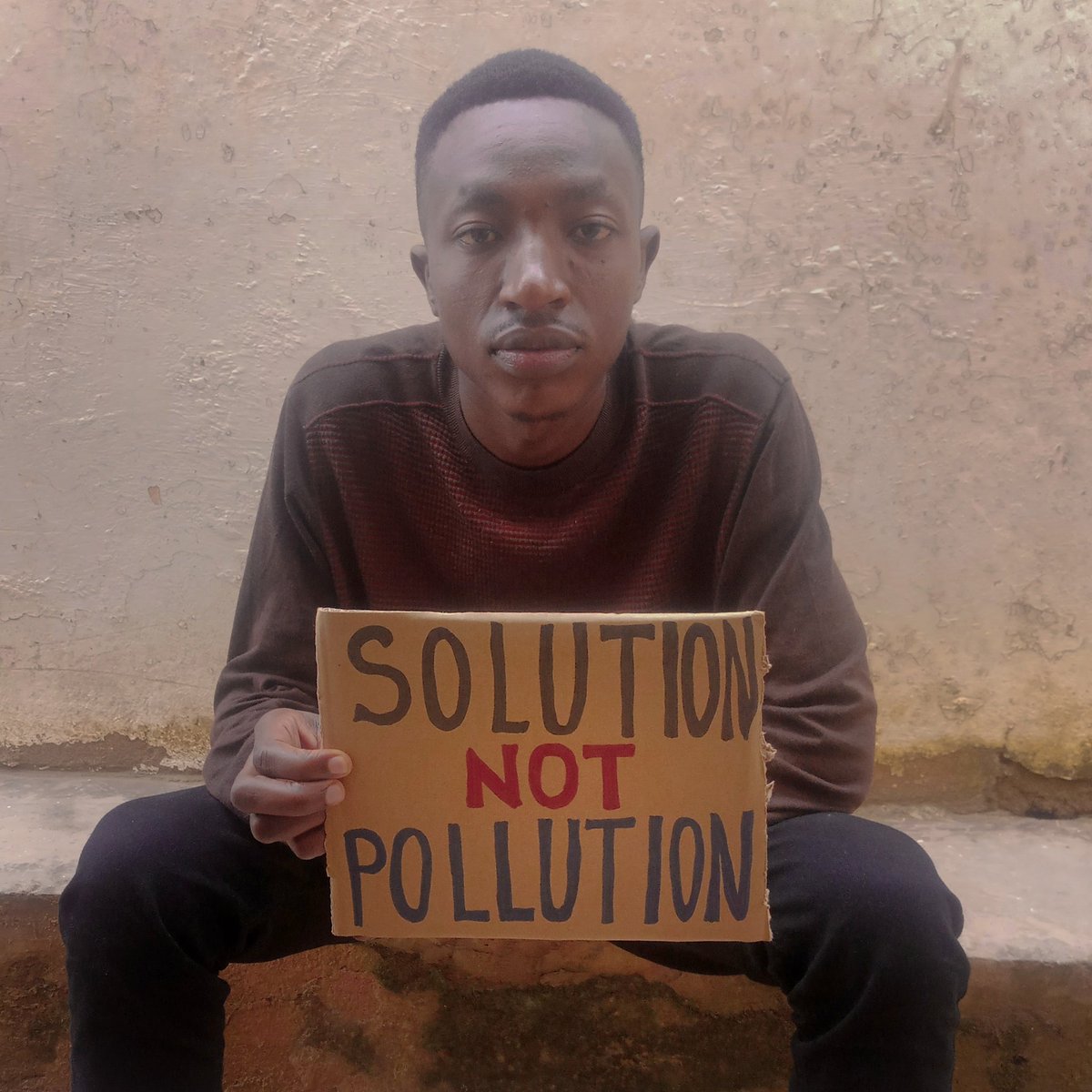 Solution Not Pollution #FridaysForFuture #ClimateStrike #TomorrowIsTooLate