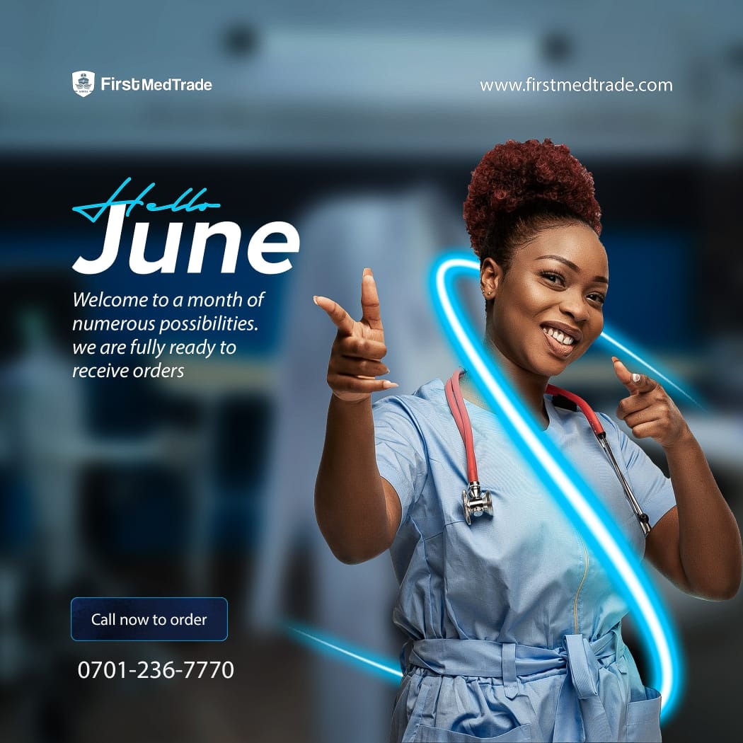 Welcome to June, new possibilities await you

#HappyNewMonth 
#FirstMedTrade
#HealthTech