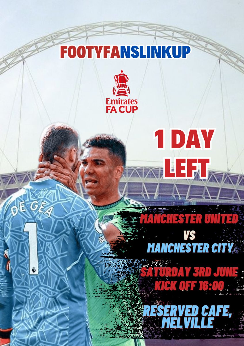 1️⃣ DAY TILL # FootyFansLinkUp 🤯👀