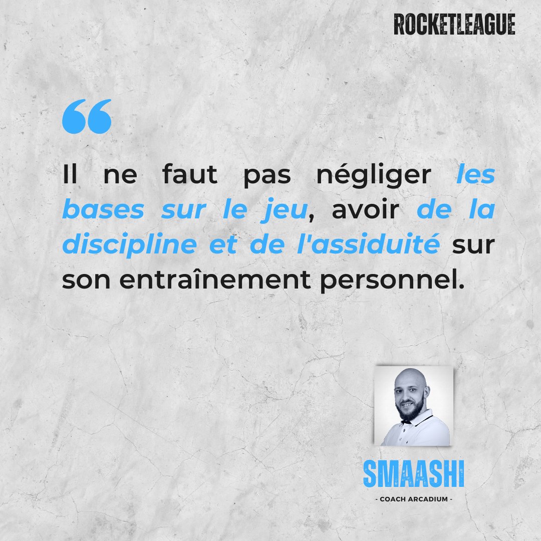 📝 Question coach

Aujourd'hui on a été voir coach <a href="/SmaasHiRL/">Coach | SmaasHi</a>  pour lui demander selon lui "quels sont les points clefs pour progresser sur Rocket League ?" 🧐