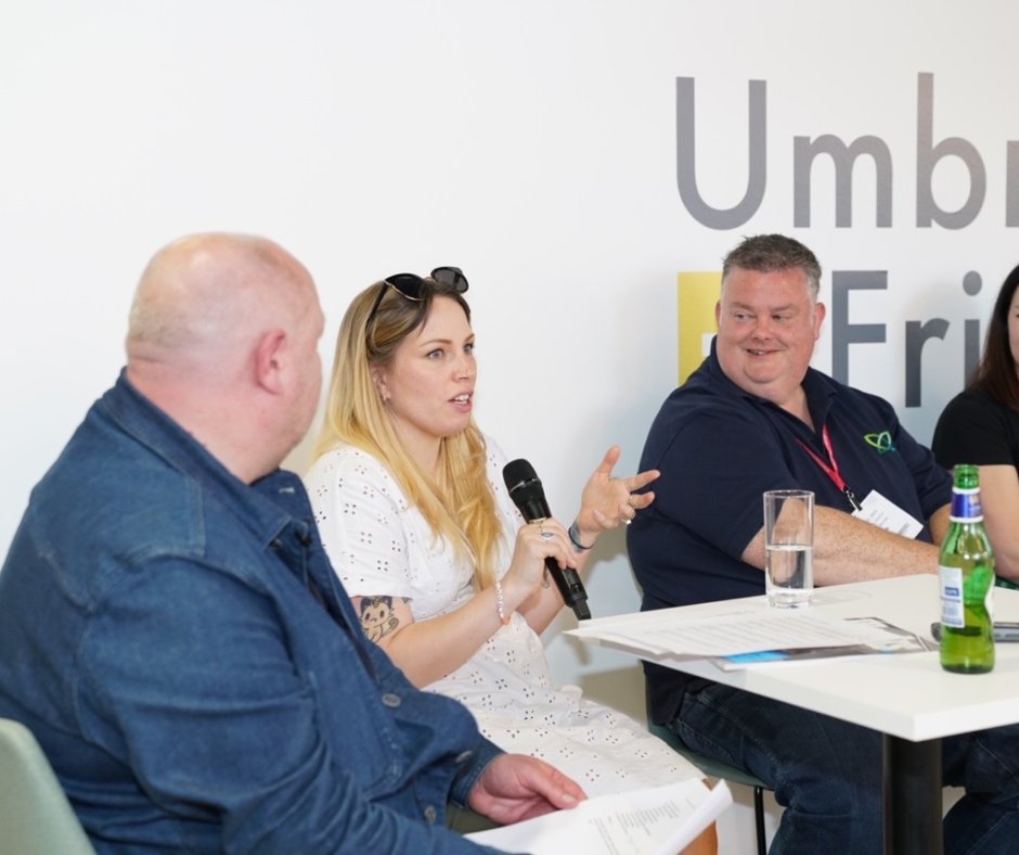 The Panel Talk was led by Mick Jordan, Editor of Works Magazine.

He was joined by Alison Grant <a href="/HLWIntl/">HLW</a>, Michael Amos of Waste to Wonder, Gemma Lindley <a href="/CBRE/">CBRE</a>, Marie-Louise Høstbo &amp; Morten Lund Petersen of Fritz Hansen and Liam O’Dell <a href="/EastLondonUCU/">University of East London UCU</a>.

#OfficeDesign #Sustainable