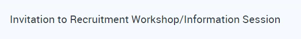 DAHeretoHelp's tweet image. If you have applied to a course you may be invited to a recruitment workshop, if you do please accept to let us know you are coming, request alternative if you cannot make that date/time or decline to withdraw your application. need help contact our Help Points 📱💬
