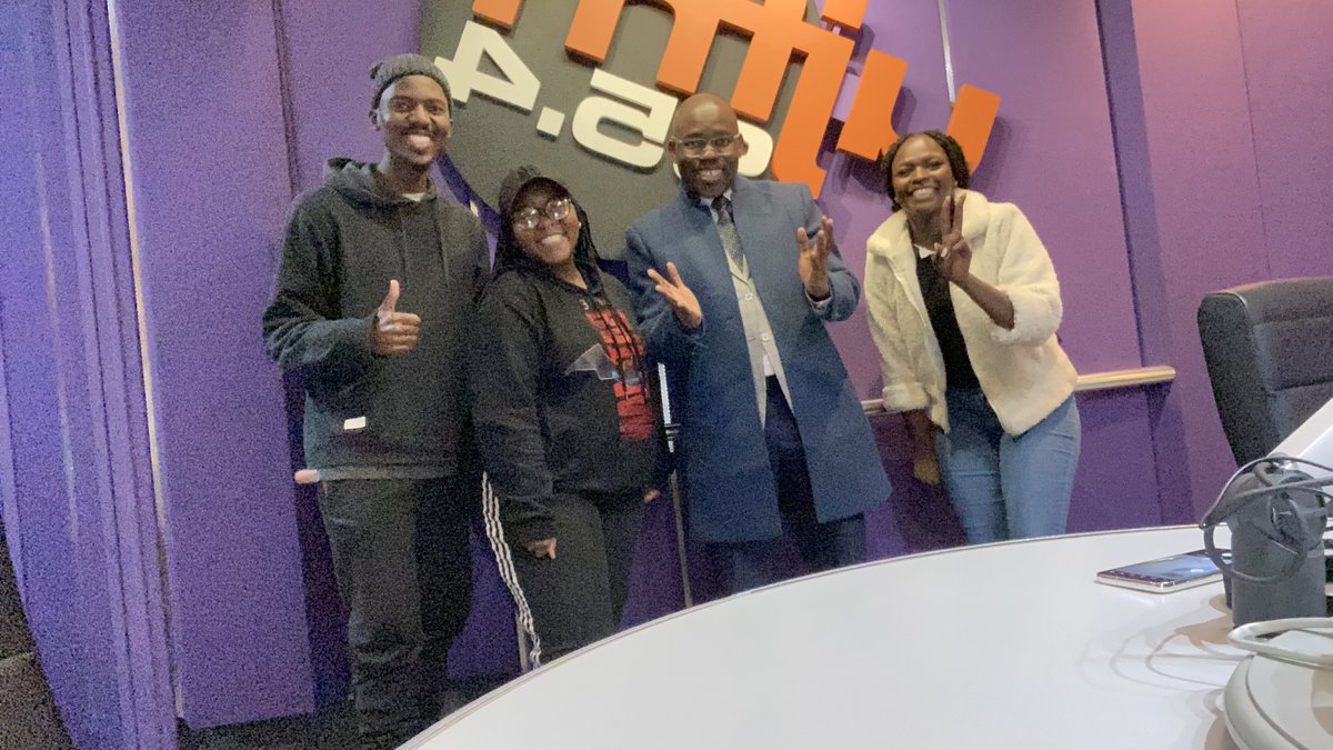 ujfm's tweet photo. Happy #FantasticFriday to Our VC Prof
@lgmpedi
! Thank you for the visit on the #UJFMBreakfast show. #UJFM #ShapingTheFuture #UJVC https://t.co/aB0YPMyKq0