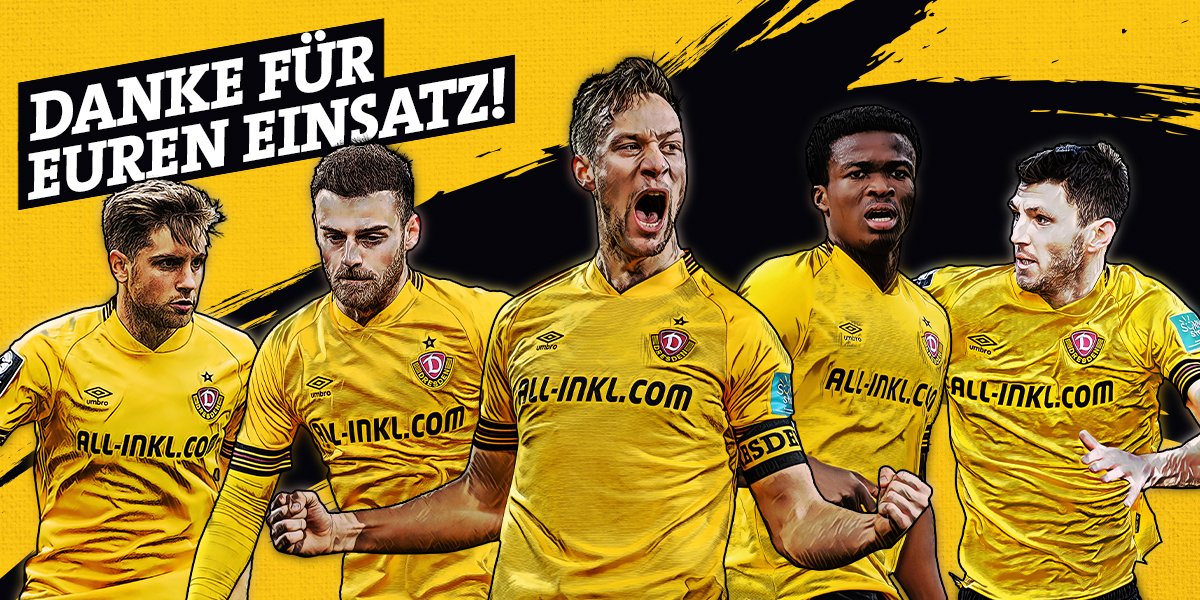 DynamoDresden's tweet image. Die SG Dynamo Dresden verabschiedet sich zum Ende der Saison 2022/2023 von fünf Spielern. Demnach werden Tim #Knipping, Patrick #Weihrauch, Michael #Akoto, Robin #Becker und Max #Kulke die Sportgemeinschaft verlassen. 👉bit.ly/3oBe3BD #sgd1953