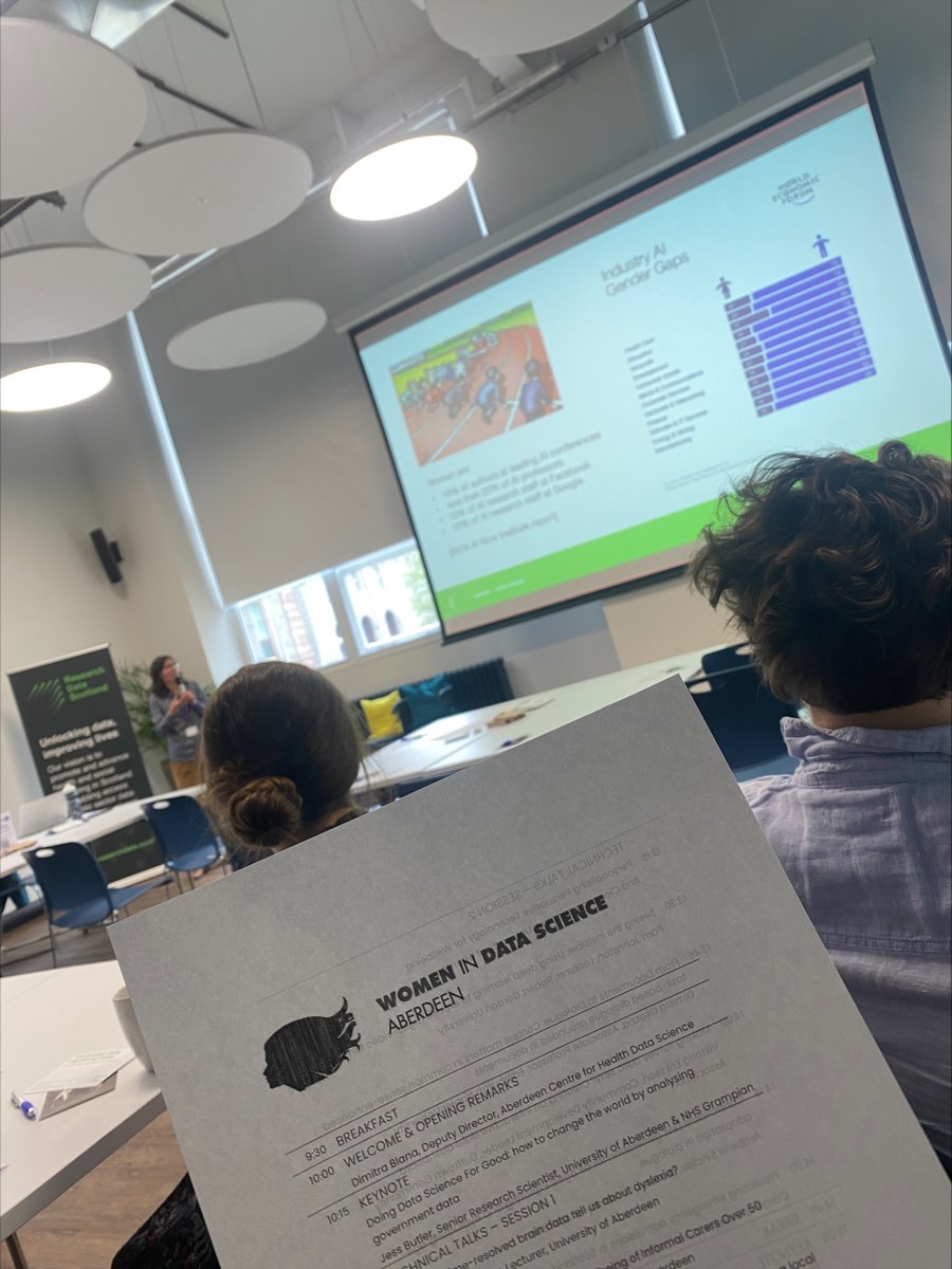 CharlotteABDN's tweet photo. Great to attend the Women in Data Science 2023 conference at @ONETechHub yesterday #WiDS2023. So many fascinating and inspiring talks by women across the board. Whilst still underrepresented, women are doing a whole load of amazing work with data! https://t.co/f70Jbp8SHK