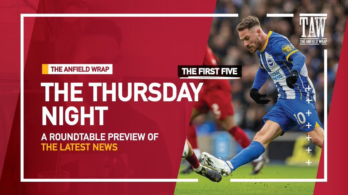 TheAnfieldWrap's tweet photo. 🎥 Jorg Schmadtke's Busy Start: The Thursday Night | #LFCVideo | #LFC
We place you in a pub to talk transfers with @Knox_Harrington, @DamianKav, @HarrietEPrior & James Sutton...
1️⃣ Download our app
2️⃣ Get free tokens
3️⃣ Access our transfer shows
👉https://t.co/eNpQIJSgGi👈 https://t.co/mxC6N2j40X
