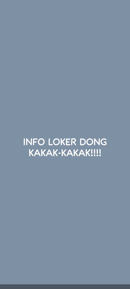 worksfess's tweet photo. Happy long weekend buat yang libur.... sekalian kalo ada info loker work! boleh di drop yaaa https://t.co/TI3qg0zyGF