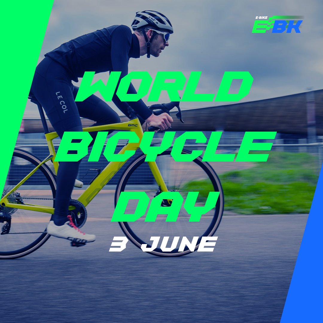 Happy World Bicycle Day! 💚

The FIM #EBK World Cup is committed to getting more people on #Ebikes, promoting sustainability and micro-mobility. 🚴