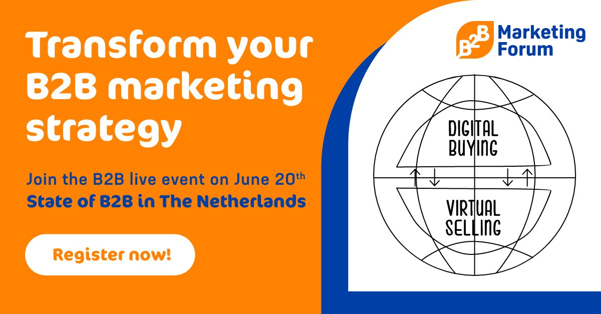 According to our speaker Patrick Aalbers, from Aareon Group: "The ROI topic is a difficult one, what is the right model? It is good to start a new process by looking at the entire pipeline with KPI's on each level of the funnel." 🚀

#StateofB2BinNL #NetworkingEvent