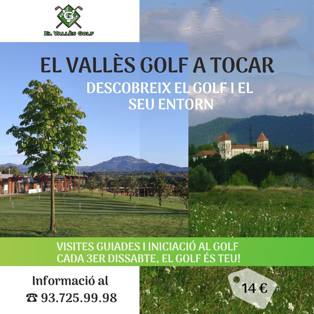 El Vallès Golf a tocar. Descobreix el Golf i el seu entorn! - mailchi.mp/eee5893ff5c7/c…