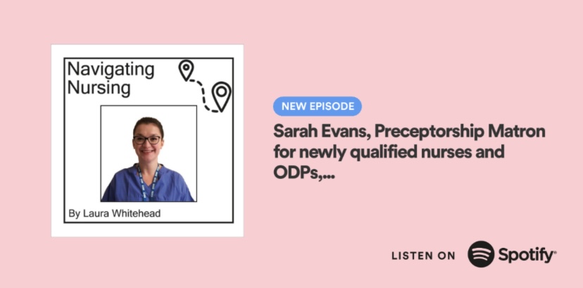 New episode out now with Sarah Evans a Preceptorship Matron @GSTTnhs previous #Nursing #intensivecare #ICU #NQN #leadership #LeadershipDevelopment @KCLalumni @MiddlesexUni @NursingTimes