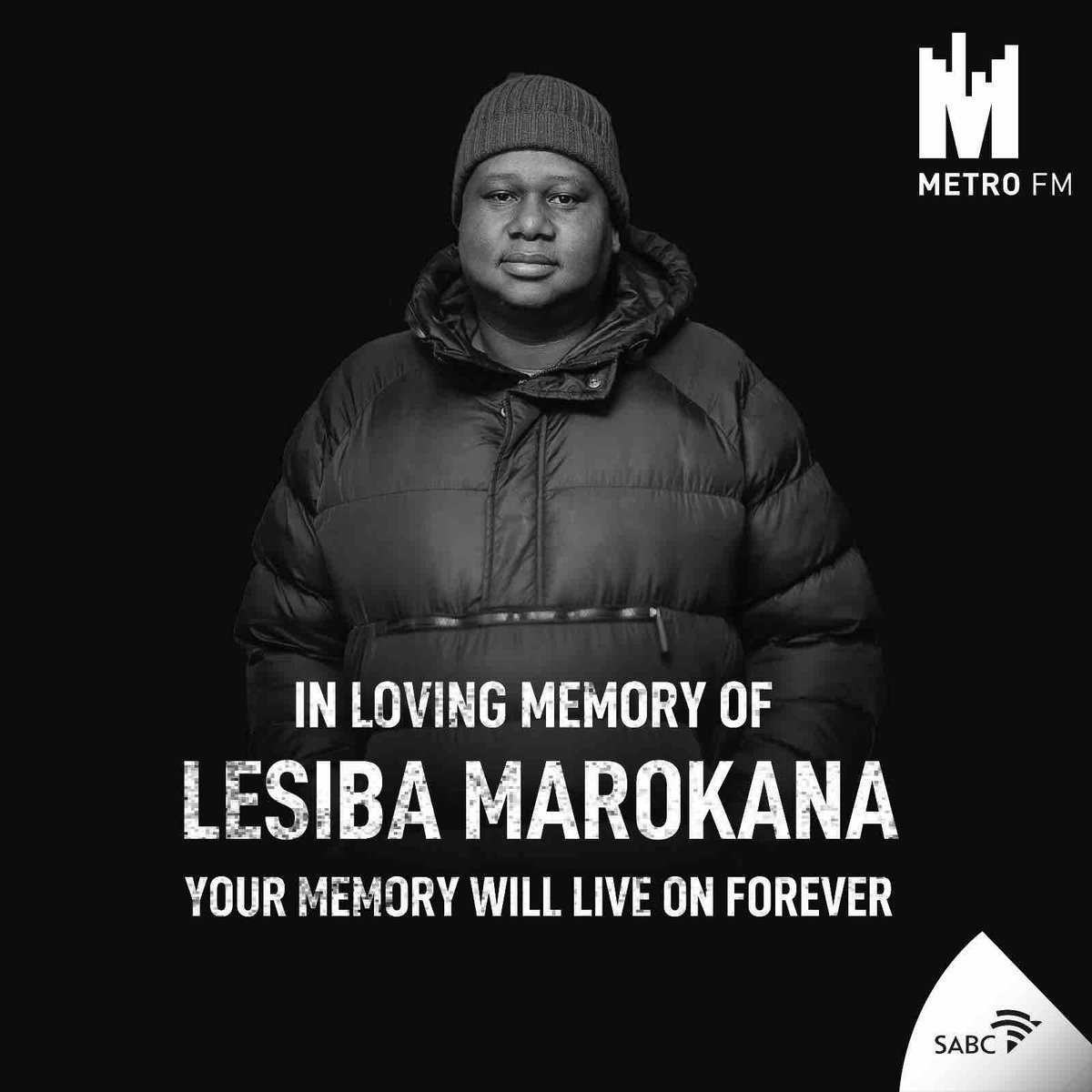 It is with great sadness that we announce the death of our beloved music compiler, Lesiba Marokana, who passed away yesterday.

Our thoughts and prayers are with his family, friends and colleagues. #RIPLesiba