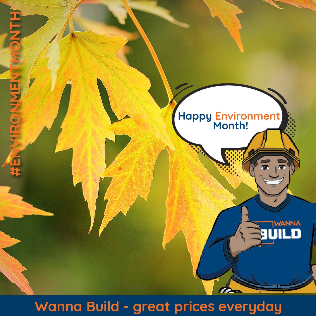 WannaBuild1's tweet image. This month, let's focus on being more environmentally conscious! Small changes can make a big impact, so let's all do our part to help make the world a better place. #environmentmonth #savethenvironment #wannabuild