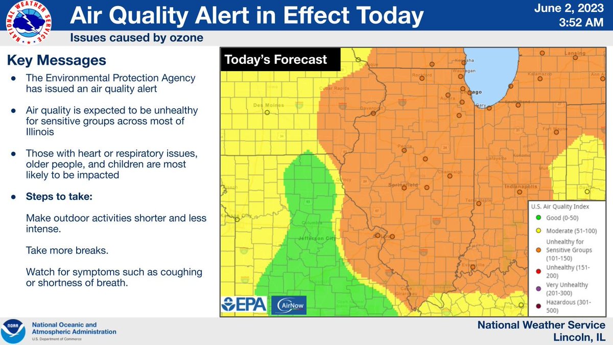 IDOT_Illinois on Twitter "Not only is the air quality suboptimal, it's