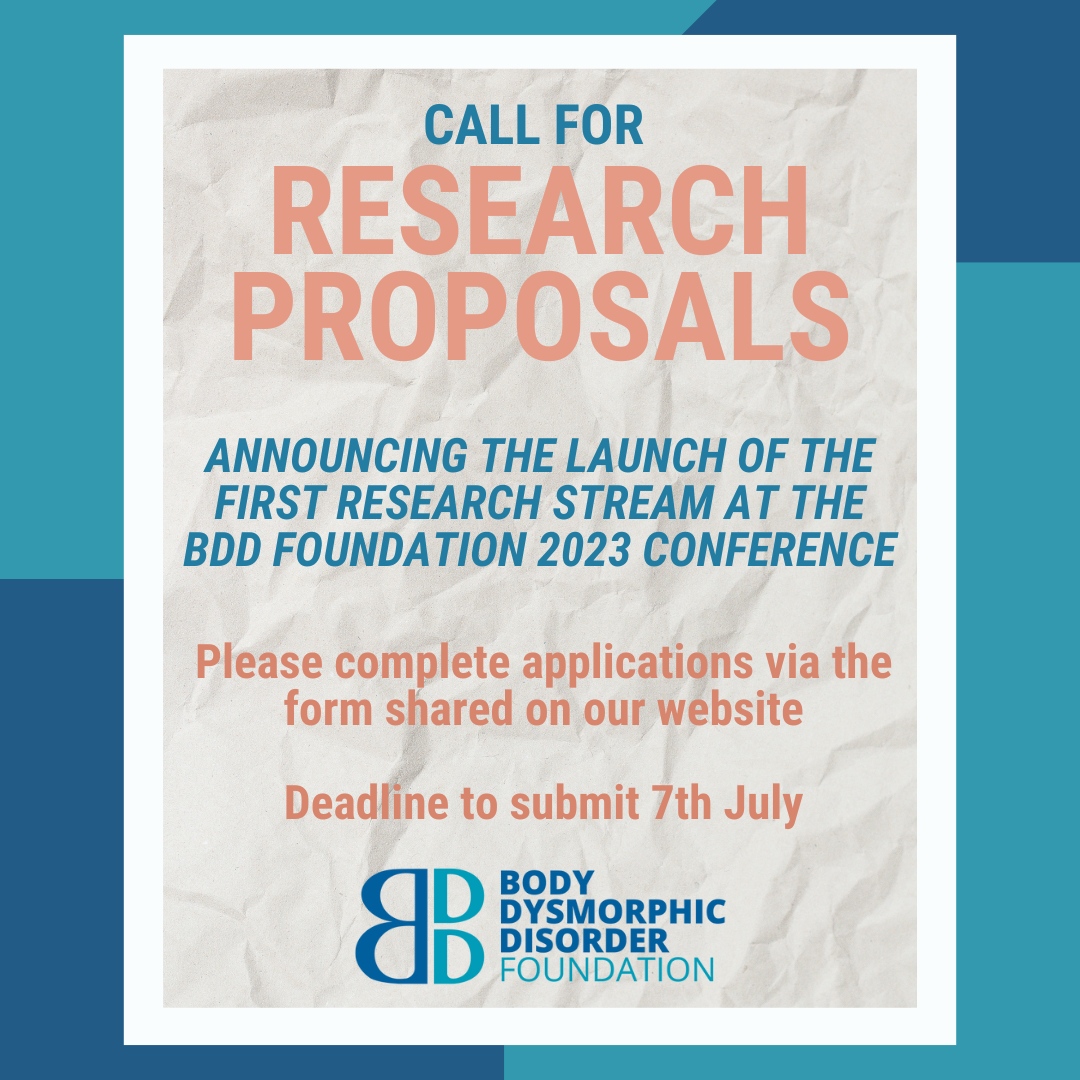 This year, we are thrilled to include a research summit at our conference on 4th Nov, offering a platform for researchers to share latest findings on BDD. 

More info: bddfoundation.org/call-for-resea…

Application submissions: forms.office.com/e/btFQGexQ32