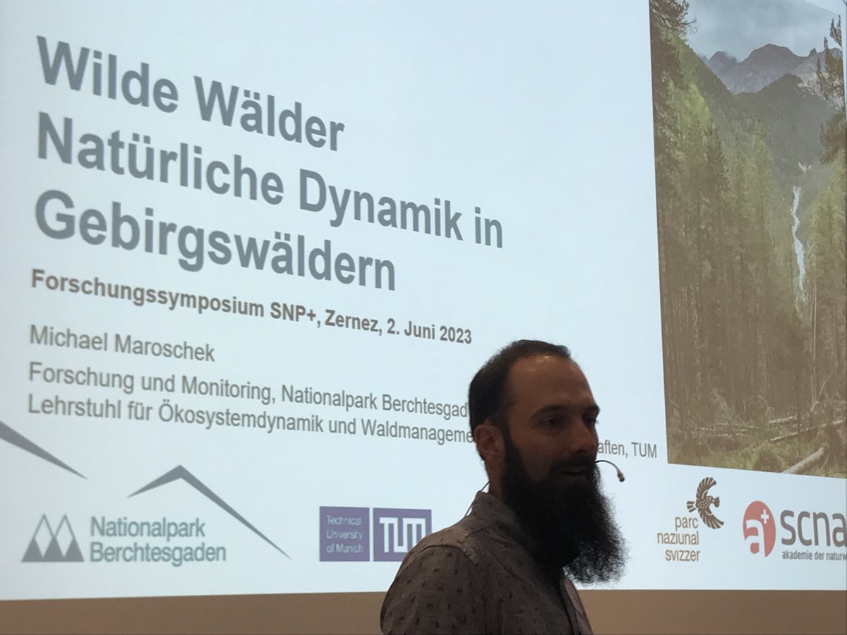 Forum Landschaft, Alpen, Pärke (FoLAP) (@folap_ch) on Twitter photo Mit der Keynote «Wilde Wälder – natürliche Dynamik in Gebirgswäldern» <a href="/M_Maroschek/">Michael Maroschek</a> <a href="/TU_Muenchen/">TU München</a> startet das Forschungssymposium SNP+. Wir freuen uns auf einen spannenden Tag zur Forschung in und um den Schweizerischen Nationalpark!
#symposiumSNP+
<a href="/nationalpark_ch/">Schweiz.Nationalpark</a> Mit der Keynote «Wilde Wälder – natürliche Dynamik in Gebirgswäldern» <a href="/M_Maroschek/">Michael Maroschek</a> <a href="/TU_Muenchen/">TU München</a> startet das Forschungssymposium SNP+. Wir freuen uns auf einen spannenden Tag zur Forschung in und um den Schweizerischen Nationalpark!
#symposiumSNP+
<a href="/nationalpark_ch/">Schweiz.Nationalpark</a>