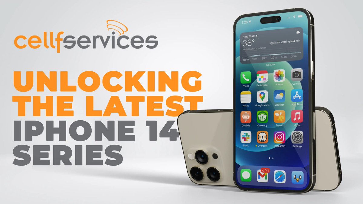 cellfservices's tweet image. Break Free and Explore: Unlock the full potential of your iPhone 14 series with SIM unlocking! 🌍🔓 Enjoy the freedom to choose any network, roam globally, and experience seamless connectivity like never before. Read Here: cellfservices.com/blog/cell-phon…