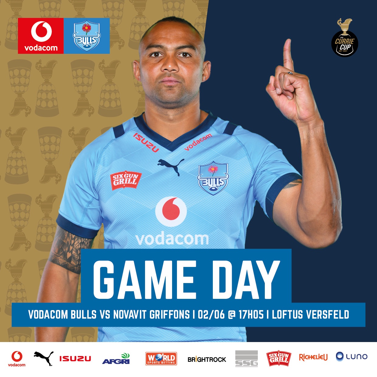 Blue bulls hotsell 2018 jersey