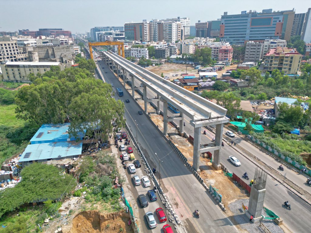 Marathahalli Metro Works in 2023 || Namma Metro Phase 2A || Outer Ring Road  Traffic in Bengaluru - YouTube