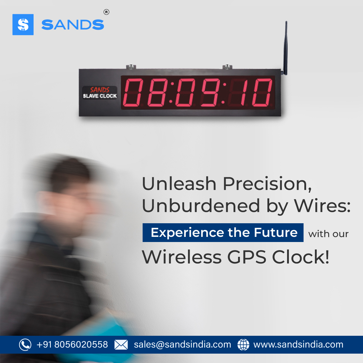 _SANDSOFFICIAL's tweet image. ⌚️ Stay synchronized with precision and convenience. We are introducing our GPS wireless clock, seamlessly connecting and updating across your facility, eliminating wiring complexities.

Learn more: shorturl.at/nA017

#GPSWirelessClock #WirelessClock #GPSTimeServer